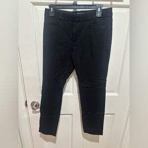 Banana Republic Black Sloan Curvy Fit Pants, Size 4